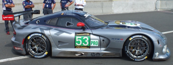 Decal Dodge Viper #53 Le Mans 2013